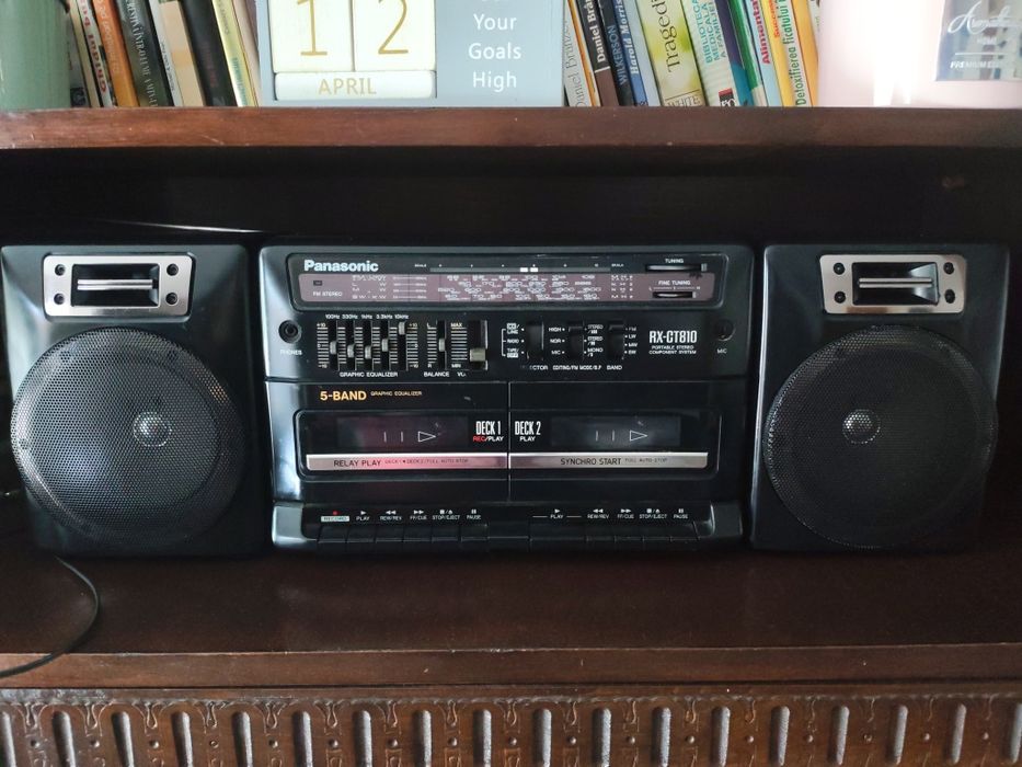 Dublu Radiocasetofon Panasonic