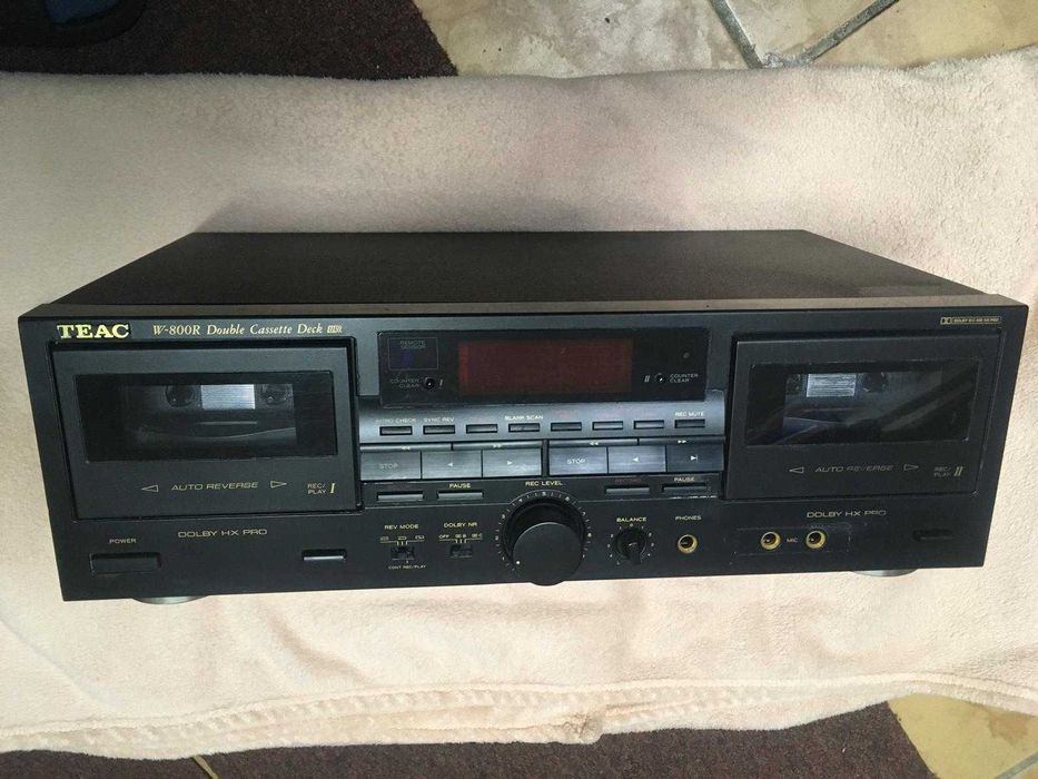 Dublu deck TEAC JVC TECHNICS YAMAHA  dolby b/c Hx pro