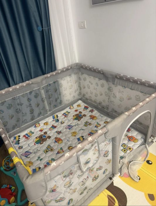 2in1 Tarc de Joaca Premium pentru Bebelusi si Copii