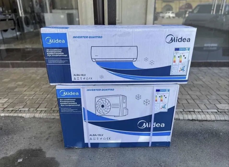 Кондиционер Midea 12 invertor оптовый цена доставка установка имеется