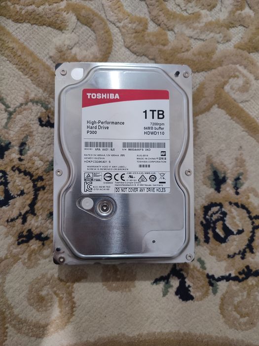 1 ТБ HDD жёсткий диск