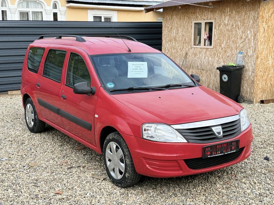 Dacia Logan Mcv 1.6 Mpi + GPL / 7 locuri • Aer conditionat •