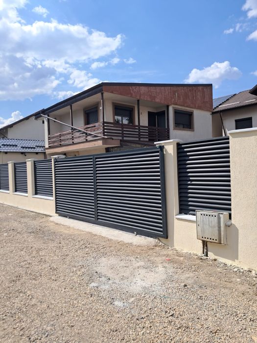 Construim garduri din panou jaluzele, sipca metalica, BCA tabla plasa