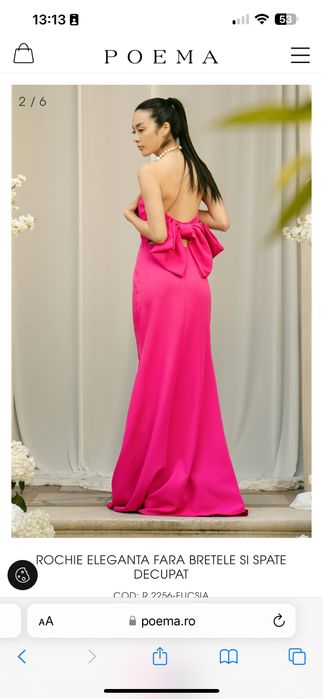 Rochie Poema marimea 36