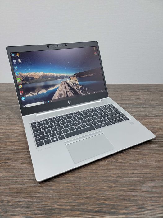 мощный 8-ядерный ноутбук Hp EliteBook 745 G6, подсветка клавиатуры,