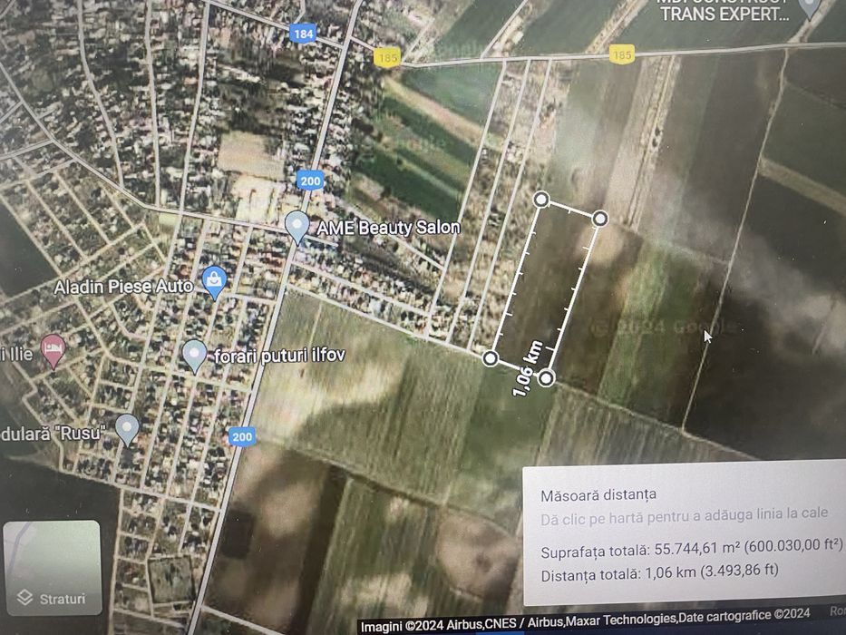 Teren intravilan 18000m2 Dascalu /direct proprietar