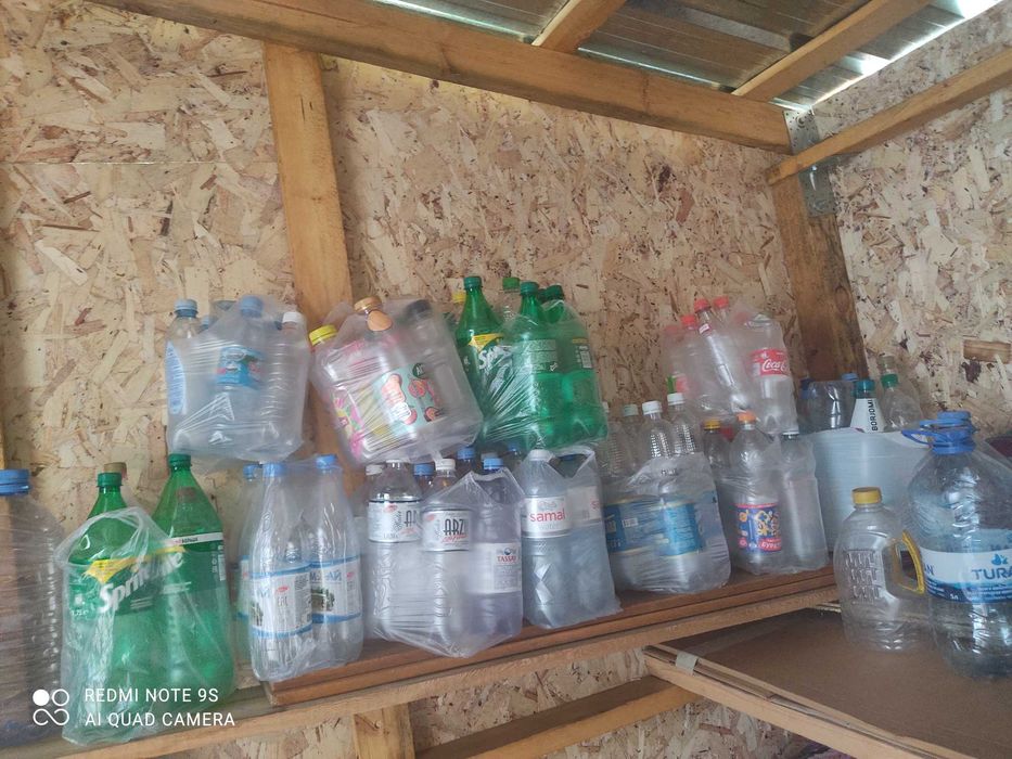 Пластиковые бутылки  15тг