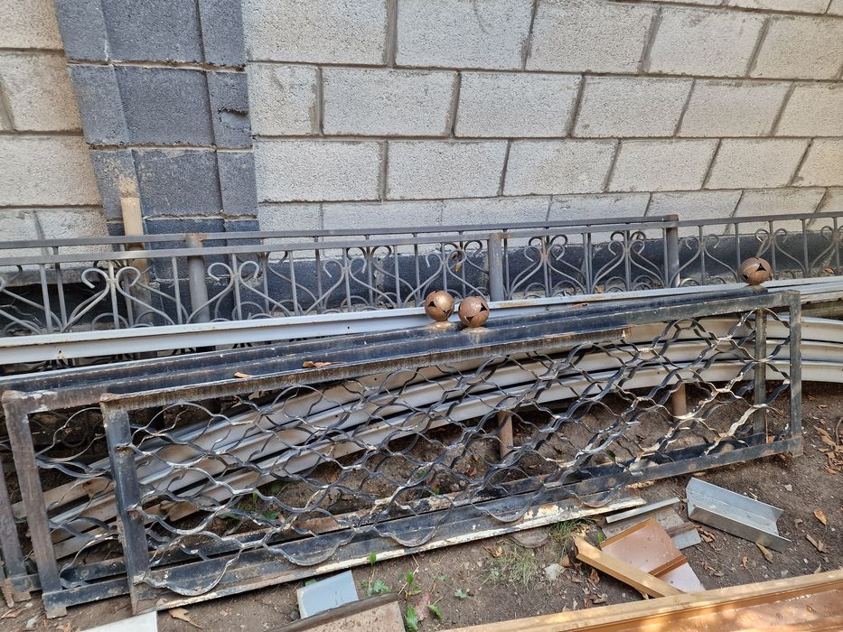 Металлическая оградка