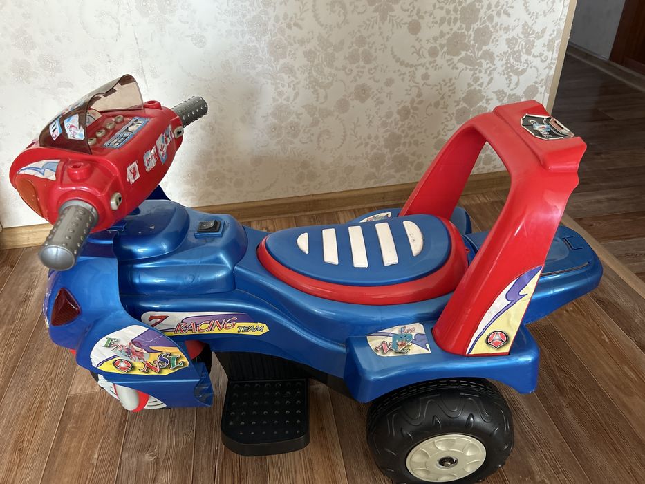 Мотоцикл детский в рабочем состоянии