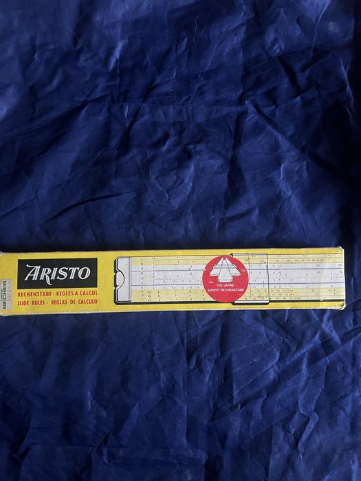 Юбилейна 100 год Аристо ARISTO сметачна логаритмична линийка