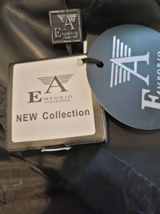 REDUS 750 Haina piele ecologica Emporio Armani, marimea L,pt barbati