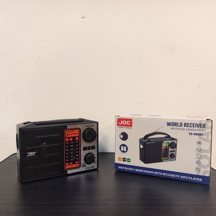 Radio Portabil, Putere 150W, Jack, 5 Benzi AM/FM/TV/SW1/SW2, Usor de f