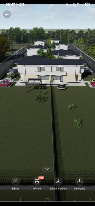 Lot Duplex- Miroslava-toate utilitățile trase