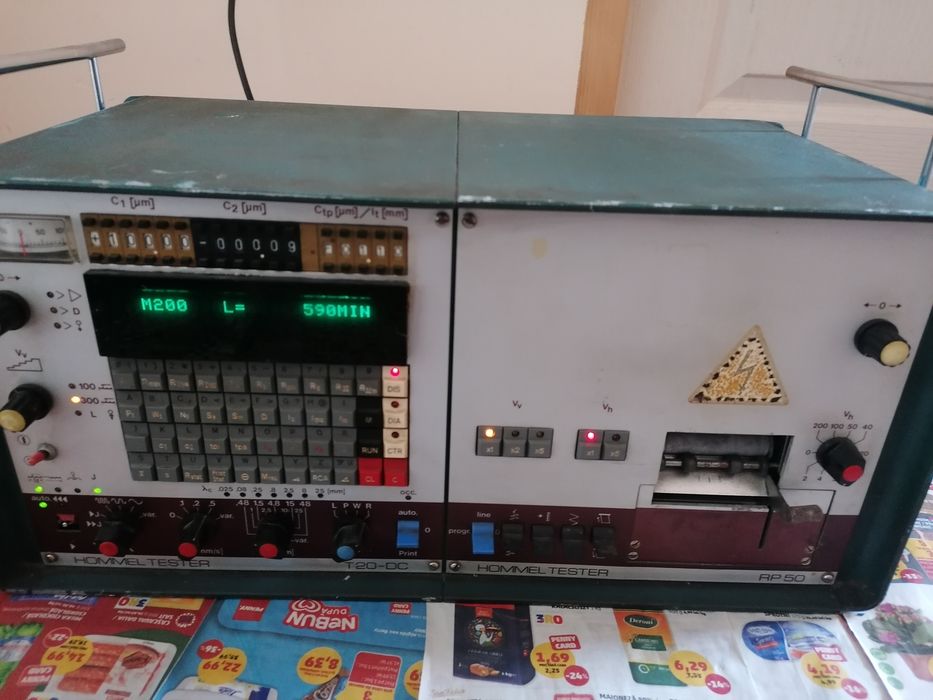 Hommel Tester T20 - RP50 tester metrologie industriala
