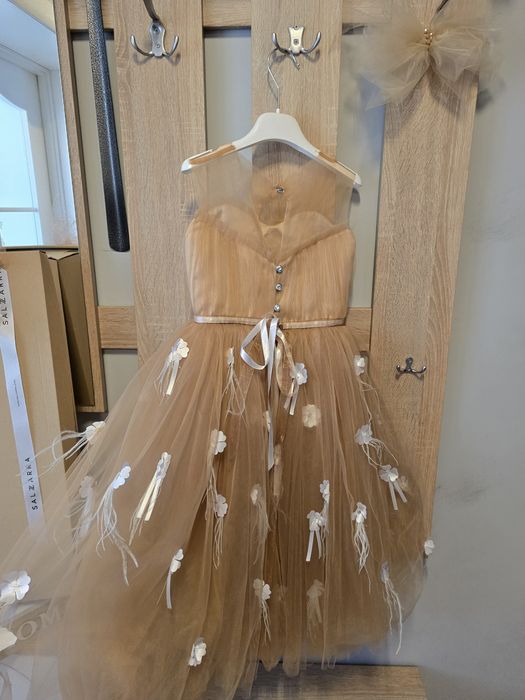 Рокля Salzarra с аксесоар за коса 128 см