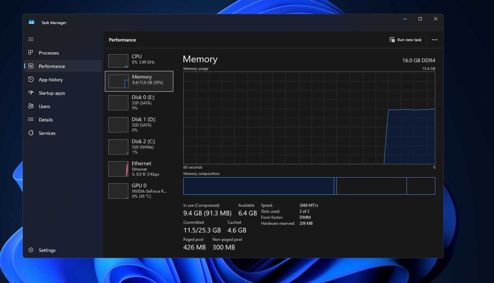 Memorie ram 8GB ddr4 Kingston