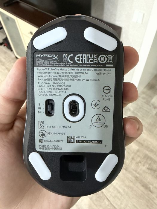 Продам мышь HyperX Haste 2 PRO