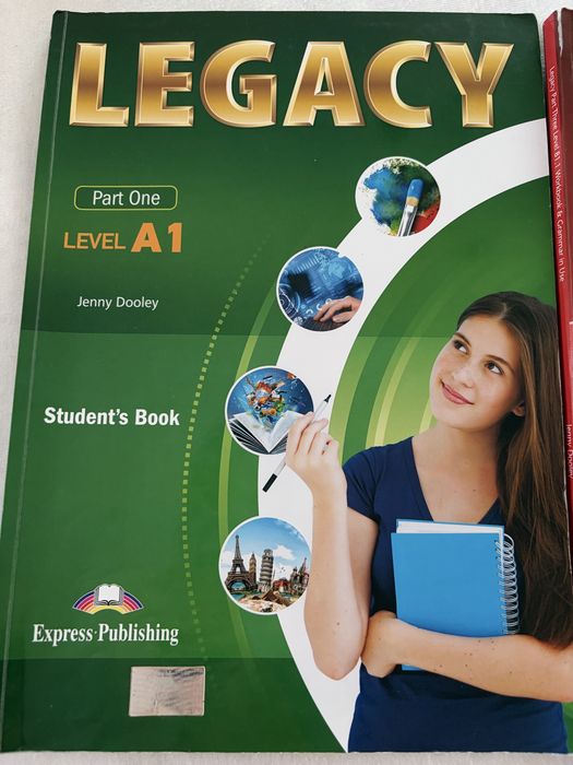 Учебник и тетрадки по английски Legacy (A1, B1.1, B1) – Express Publishing