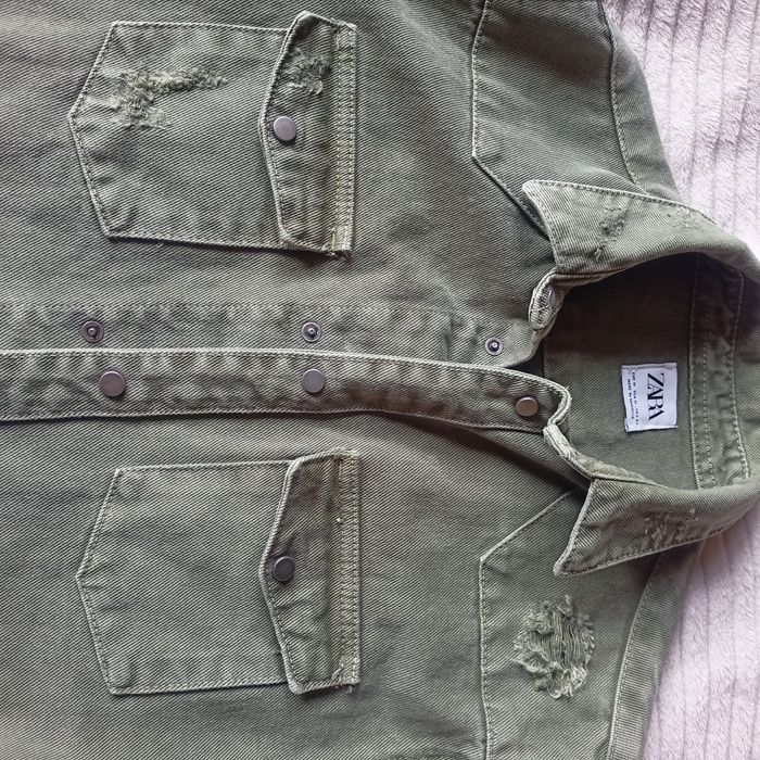 Дънкова риза Zara