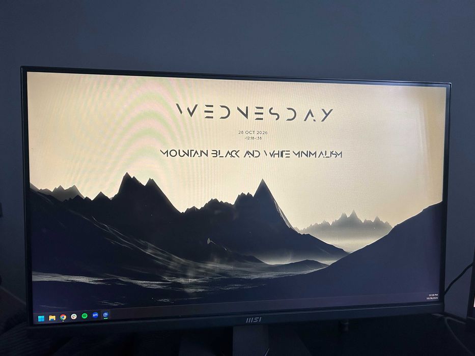 Използван монитор MSI PRO MP251 24.5", 1920x1080, IPS, 100 Hz БЕЗ ЗАБЕЛЕЖКИ