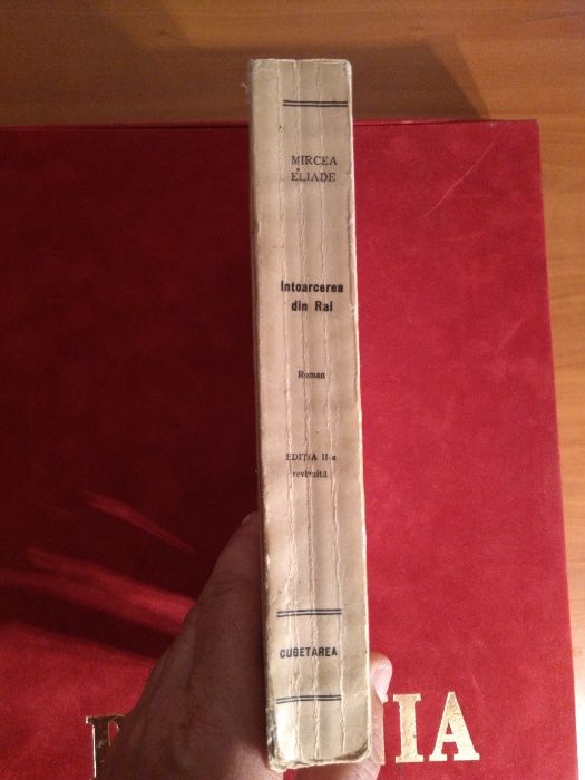 Raritate -MIRCEA ELIADE – Intoarcerea din rai – Dedicatie si autograf