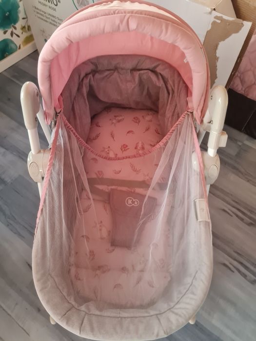 Бебешка люлка 5 в 1 Kinderktaft - Розова