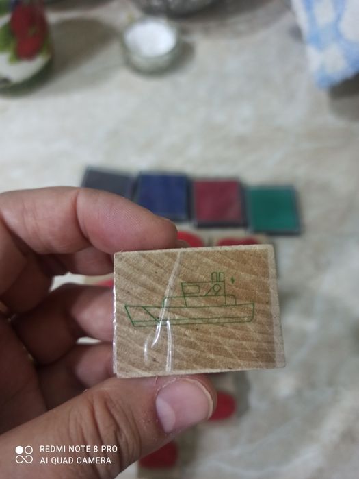 Штампики для рисунка на ткани