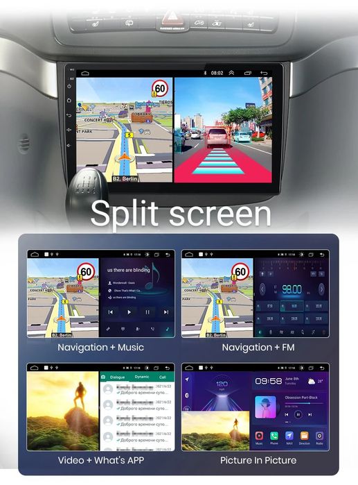 Navigatie Android dedicata M- Benz Vito 2, Viano 2, W639 (2003-2015).