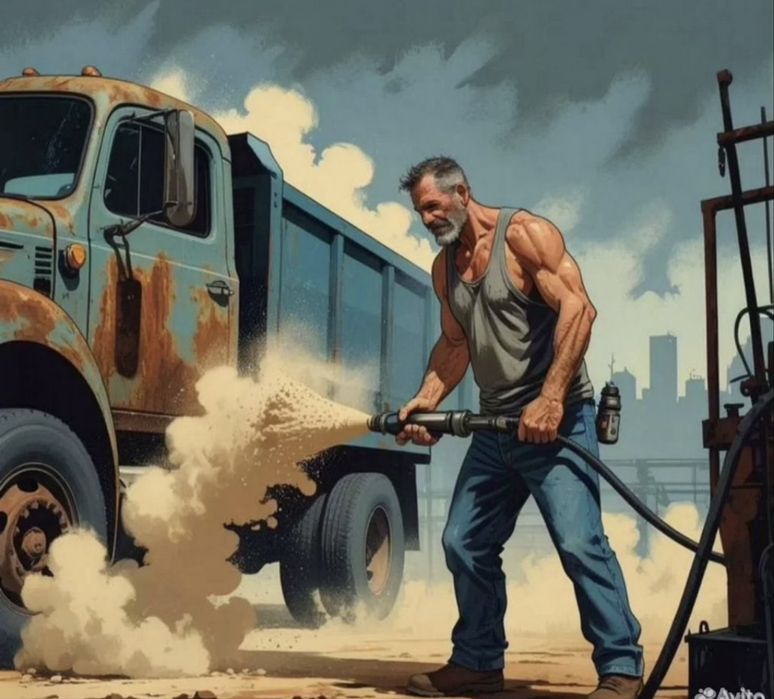 Пескоструй любой сложность