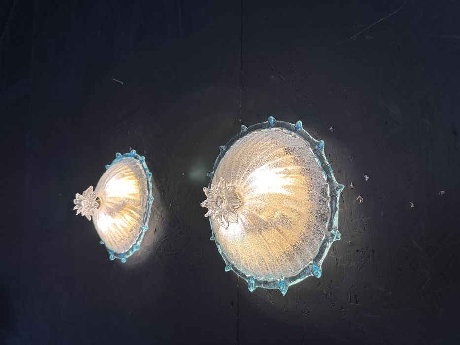 Trei plafoniere de murano