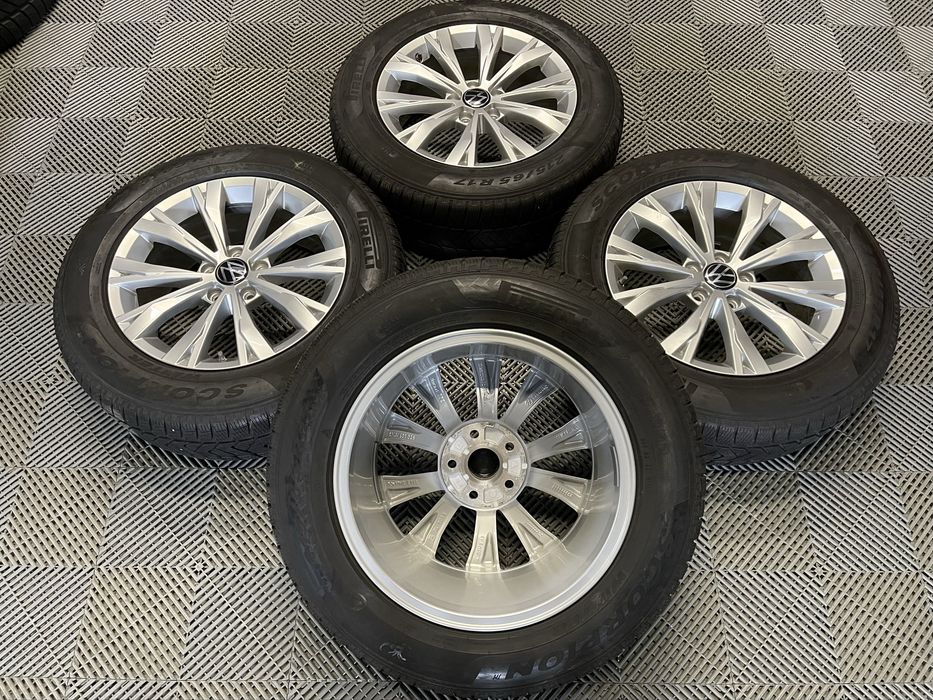 Jante Roti 17 VW Tiguan Skoda Kodiaq Seat Tarraco anvelope 215 65 R17