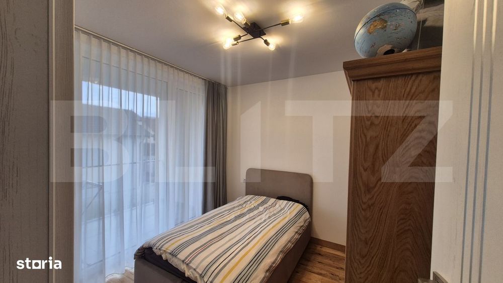 Casa cu 3 dormitoare, 100 mp, teren 202 mp, zona Baritiu