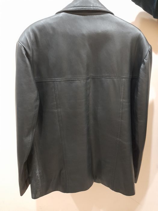 Мъжко кожено яке тип сако