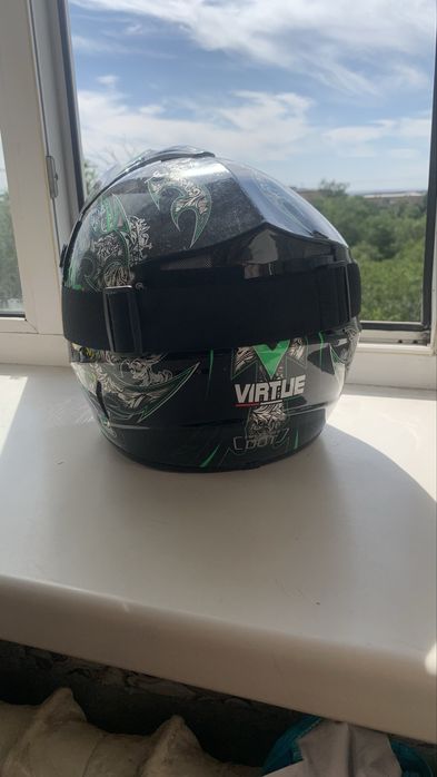 Шлем мотоциклетный кросовый