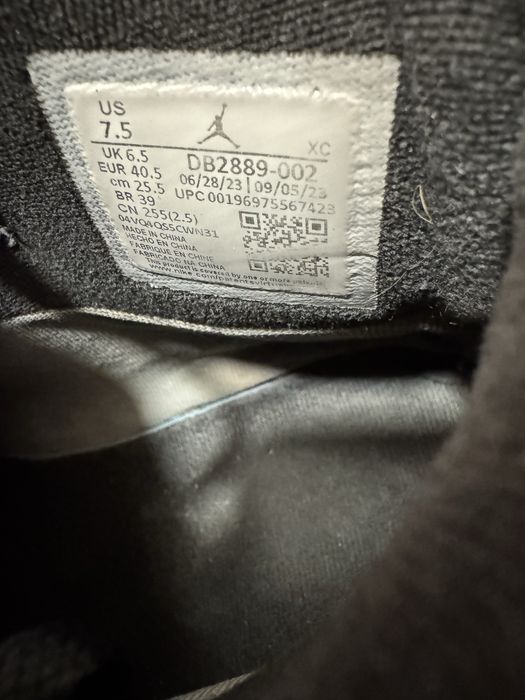 Jordan 1 Gore-Tex Grey and Black