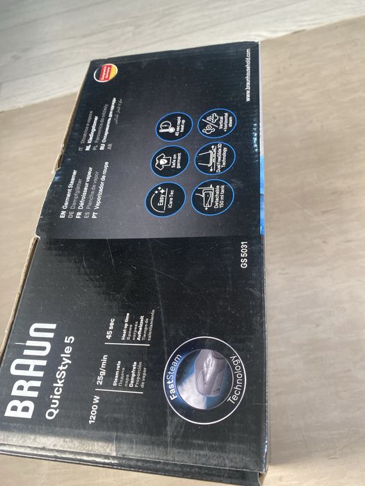 Отпариватель новый Braun QuickStyle 5