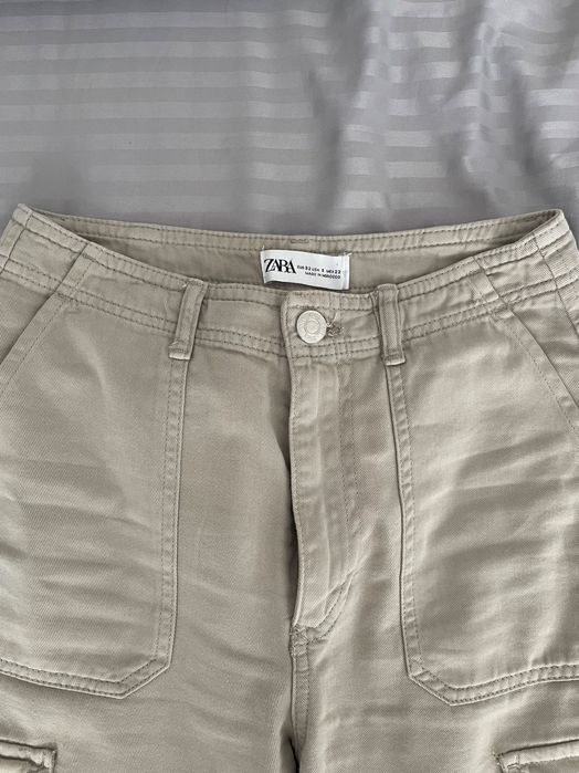 Дънки средна талия ZARA