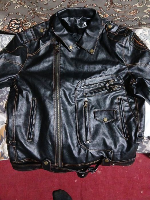 Сифатли кожа куртка