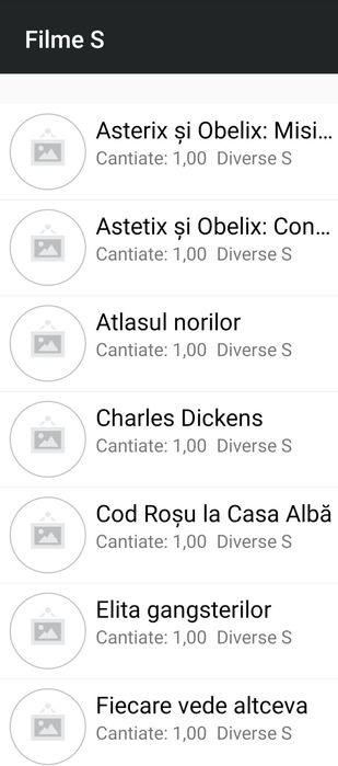 Colecție de filme străine