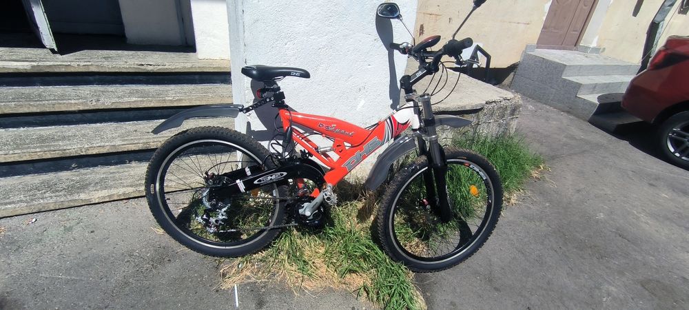 Bicicleta DHS Sport cu frana  pe disc față - spate