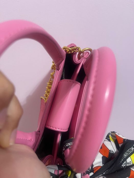 Дамска розова чанта Love Moschino