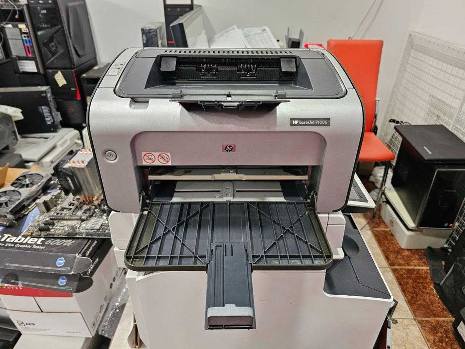 Принтер HP LaserJet P1006 лазерен принтер за офис/дом | laser printer