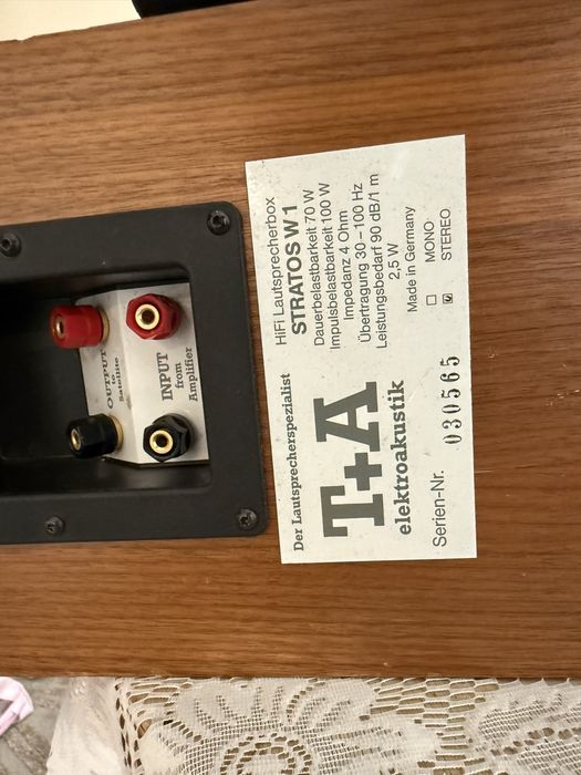 T+A Stratos  w1  Stratos S1