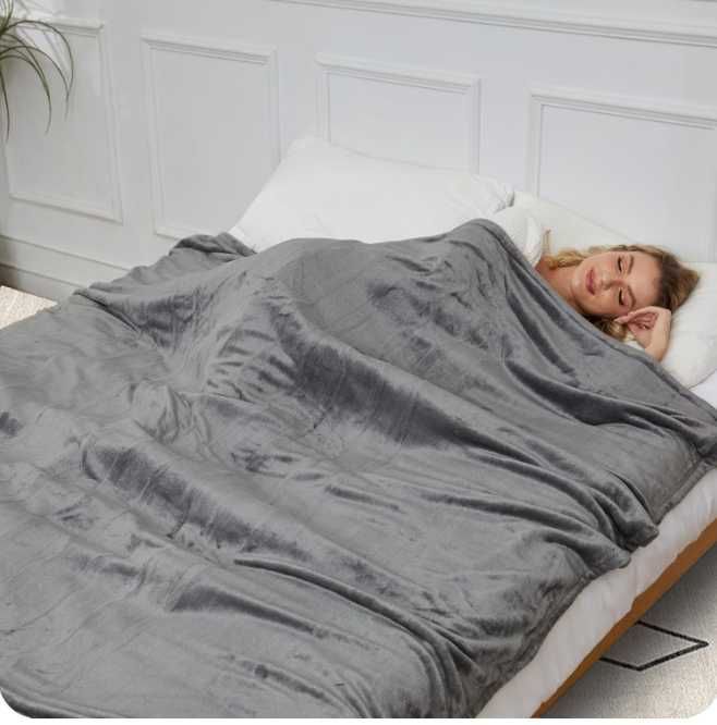 Patură electrică Octoro 180 x 130 cm, gri – nu încălzește