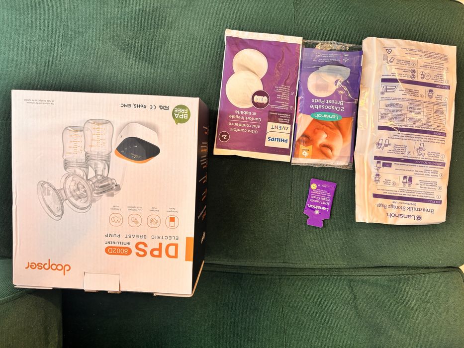 Pompa de sani dubla electrica noua cu garantie