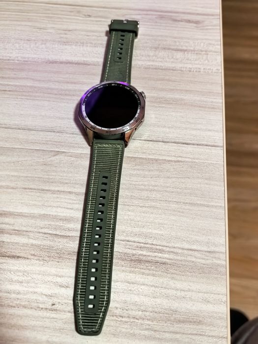 Huawei Watch GT4 46mm Green Woven Strap