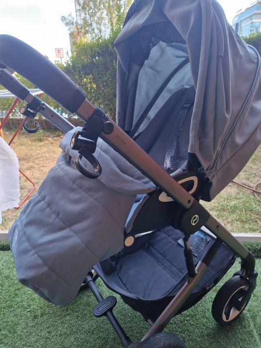 Лятна количка Cybex Talos S Lux + Пълен комплект оригинални аксесоари и раница