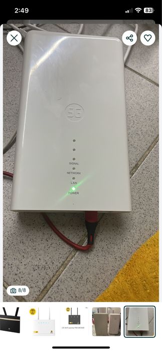 разблокировка роутера теле2 5G  H155-380