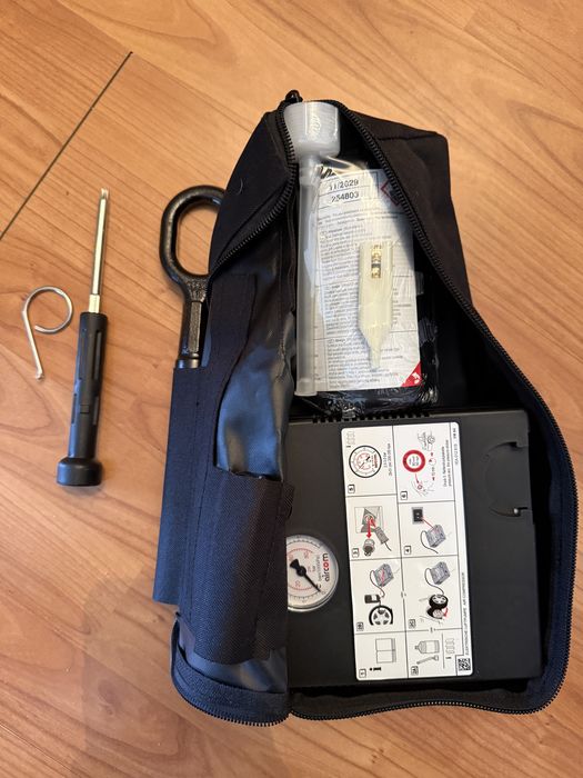 Kit pana, compresor si solutie valabila Mercedes Opel Toyota Vw Honda
