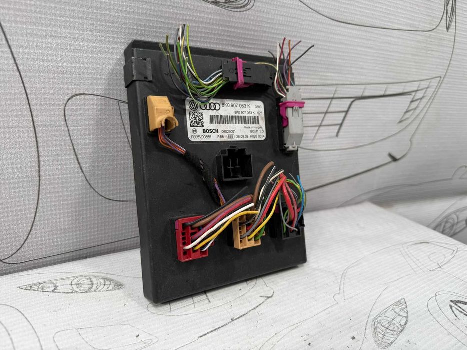 Modul confort BCM1 Audi A4 S4 B8 8K COD: 8K0907063K 2010 / [2008-2015] / (5B2)